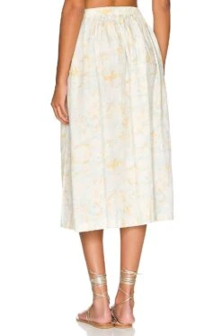 Mary Skirt Blue Glass -Camila coelho || FREE PEOPLE || Bardot Sales AATR WQ7 V3