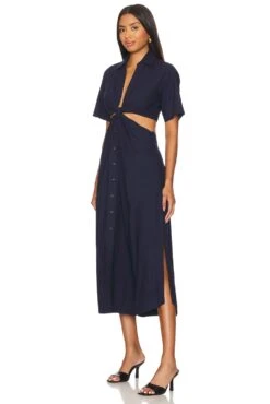 A.L.C. Georgia Dress Nightshade -Camila coelho || FREE PEOPLE || Bardot Sales ALX WD406 V3