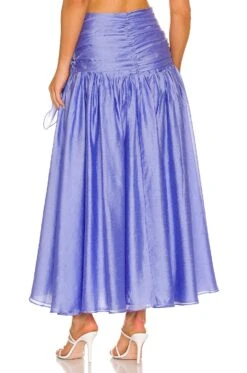 The Flynn Skirt Vista Blue -Camila coelho || FREE PEOPLE || Bardot Sales ATOR WQ18 V3