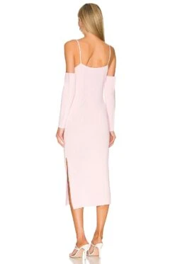 Bardot Stella Knit Dress Sorbet Pink -Camila coelho || FREE PEOPLE || Bardot Sales BARD WD487 V3