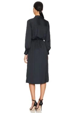 Madsen Midi Shirt Dress Onyx -Camila coelho || FREE PEOPLE || Bardot Sales BROC WD25 V3