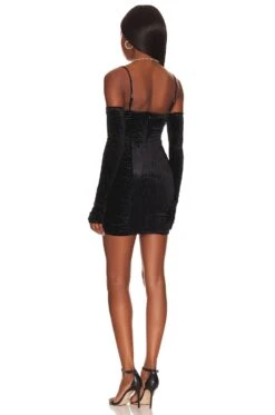 Camila Coelho Kourtney Mini Dress Black -Camila coelho || FREE PEOPLE || Bardot Sales COEL WD296 V3