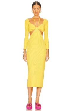 Cult Gaia Enzo Knit Dress Tahdig