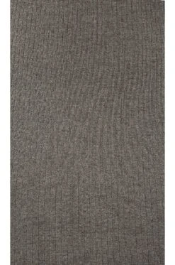 Tencel Cashmere Rib Long Sleeve Crew Midi Light Heather Grey -Camila coelho || FREE PEOPLE || Bardot Sales ENZA WD306 V5