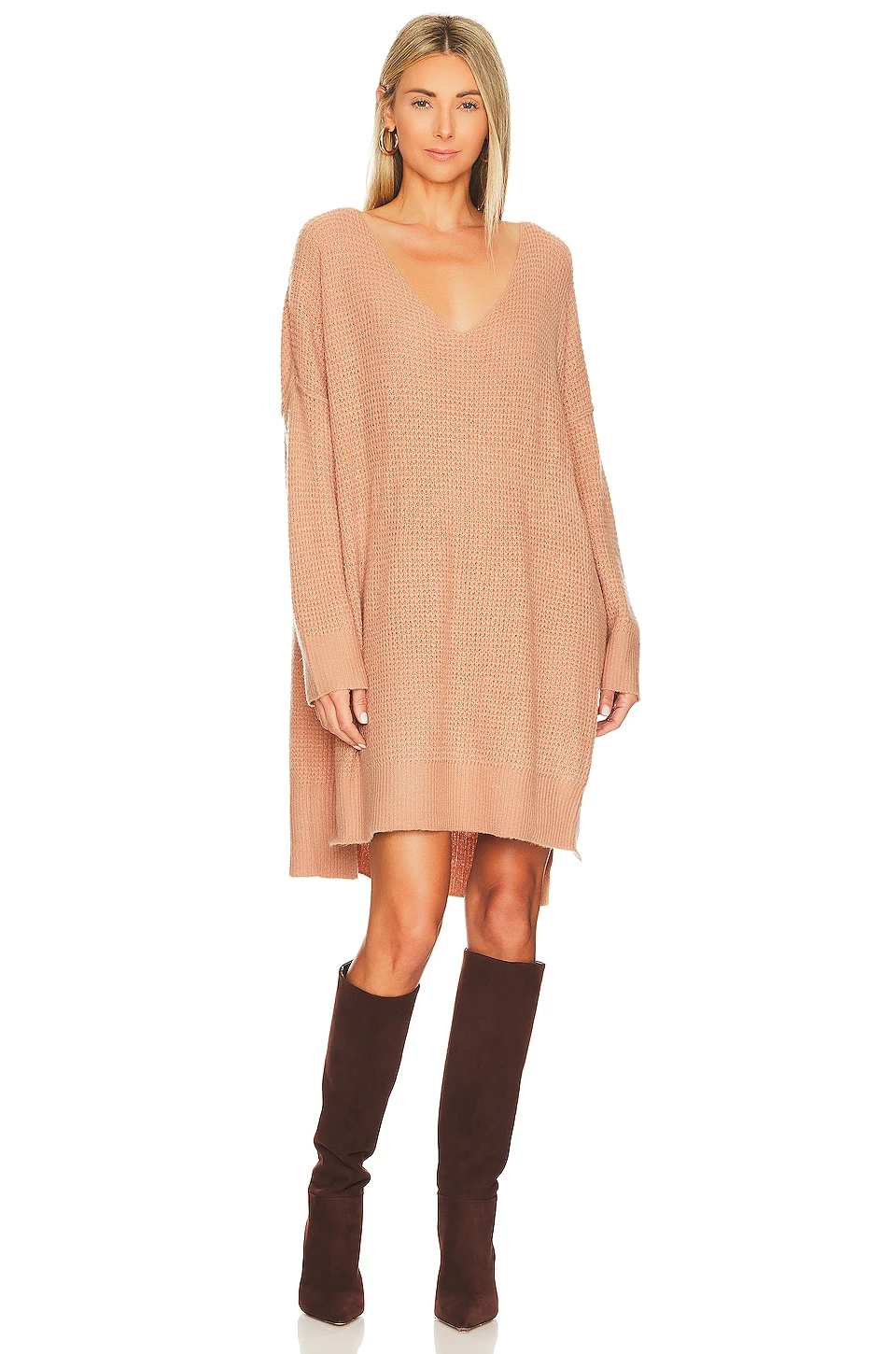 FREE PEOPLE Cozy Pullover Dress Off Beat 7 FREE PEOPLE Cozy Pullover Dress Off Beat - Image 5