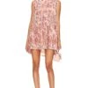 FREE PEOPLE All The Time Velvet Mini Dress Petal Combo -Camila coelho || FREE PEOPLE || Bardot Sales FREE WD2435 V1