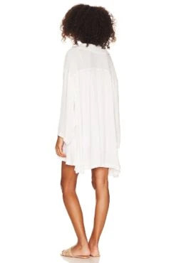 FREE PEOPLE Moonstruck Mini Dress Ivory -Camila coelho || FREE PEOPLE || Bardot Sales FREE WD2537 V3