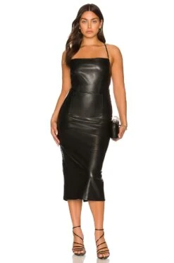 GOOD AMERICAN Vacay Dress Black 9 GOOD AMERICAN Vacay Dress Black -Camila coelho || FREE PEOPLE || Bardot Sales GAME WD1 V3