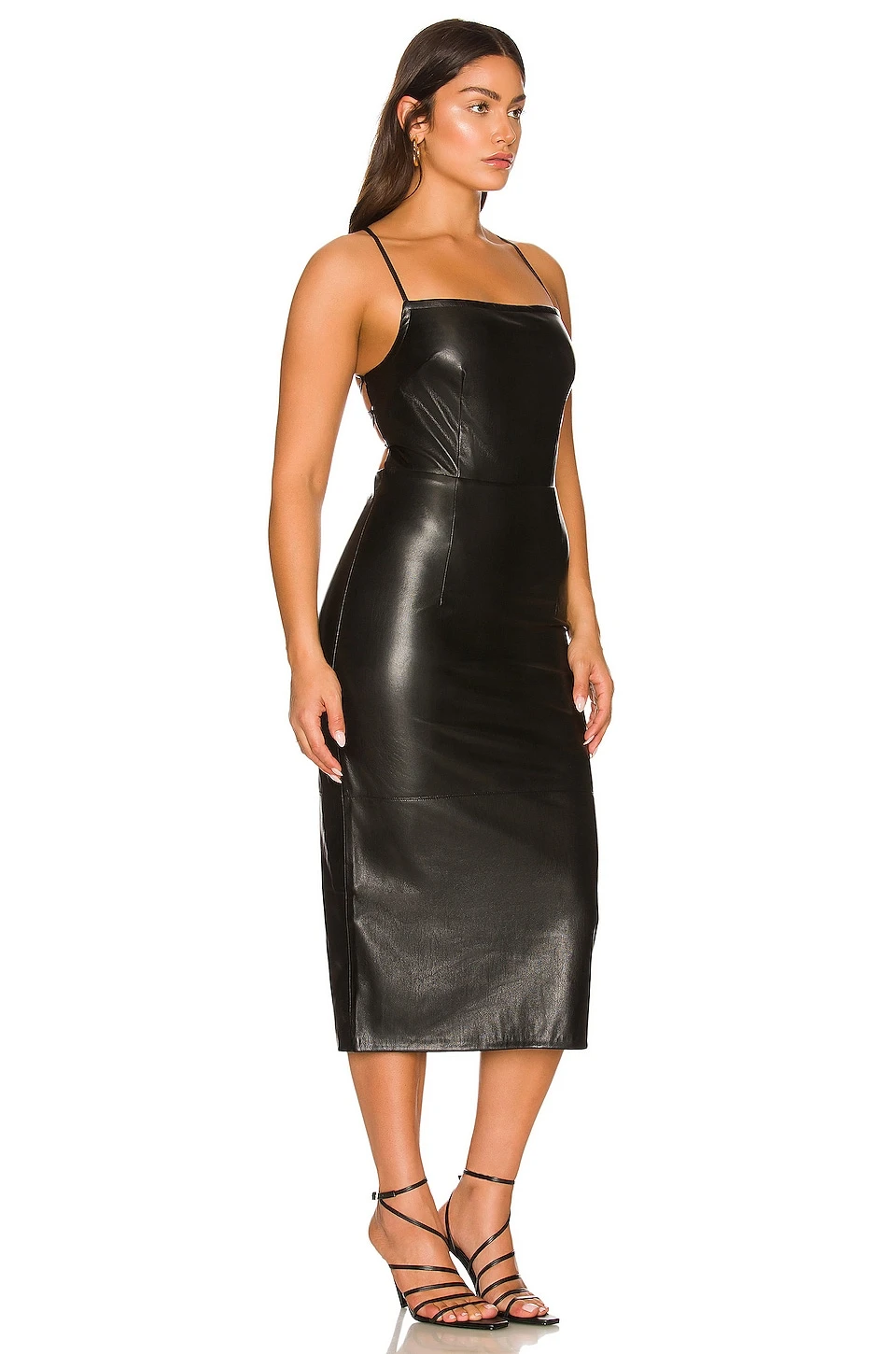GOOD AMERICAN Vacay Dress Black 6 GOOD AMERICAN Vacay Dress Black - Image 5
