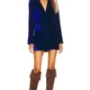X REVOLVE O'riley Blazer Dress Bright Blue -Camila coelho || FREE PEOPLE || Bardot Sales HOOF WD905 V1