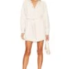 Oversized Shirt Dress Great Egret -Camila coelho || FREE PEOPLE || Bardot Sales HUDSON WD14 V1