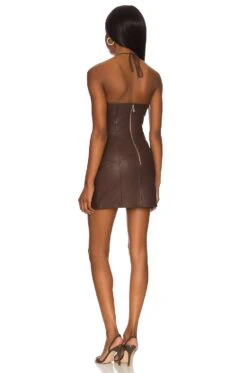 Blake Mini Dress Dark Brown -Camila coelho || FREE PEOPLE || Bardot Sales HURR WD589 V3