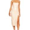 Cassie Midi Dress Camel -Camila coelho || FREE PEOPLE || Bardot Sales HURR WD621 V1