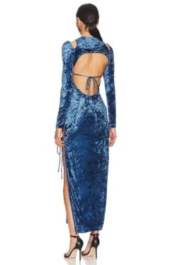 Rea Midi Dress Navy -Camila coelho || FREE PEOPLE || Bardot Sales HURR WD637 V4