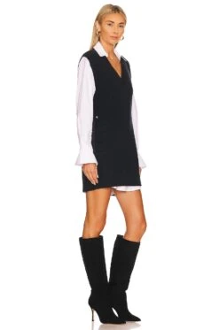 Skai Layered Shirt Dress White & Navt 6 Skai Layered Shirt Dress White & Navt -Camila coelho || FREE PEOPLE || Bardot Sales JDAR WD67 V2