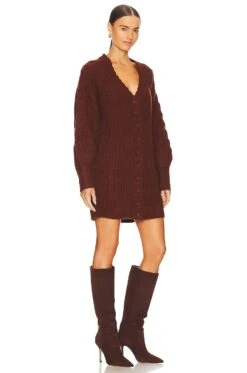 Moira Wool Cardigan Dress Coconut -Camila coelho || FREE PEOPLE || Bardot Sales JDIR WD27 V2