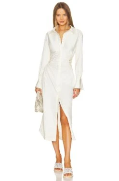 Rhoda Shirt Dress Natural