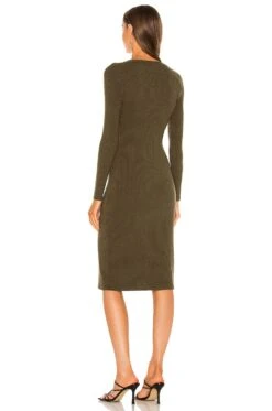 Maci Button Duster Dress Ivy Green 7 Maci Button Duster Dress Ivy Green -Camila coelho || FREE PEOPLE || Bardot Sales LAGR WD96 V3