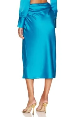 FALDA PRISCA Aqua Blue 8 FALDA PRISCA Aqua Blue -Camila coelho || FREE PEOPLE || Bardot Sales LCDE WQ141 V3