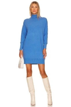 Mimi Dress Azure Blue