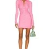 Bernie Mini Dress Baby Pink -Camila coelho || FREE PEOPLE || Bardot Sales LOVF WD3211 V1