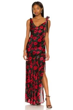 Jackie Maxi Dress French Rose Floral -Camila coelho || FREE PEOPLE || Bardot Sales LOVF WD3247 V2