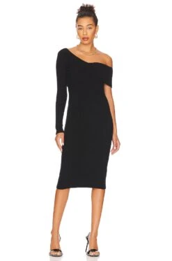 Adiagio Dress Black -Camila coelho || FREE PEOPLE || Bardot Sales LOVF WD3455 V1 1