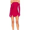 Kelia Mini Dress Tart Pink -Camila coelho || FREE PEOPLE || Bardot Sales LOVF WD3482 V1