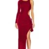Edith Gown Crimson Red 1 Edith Gown Crimson Red -Camila coelho || FREE PEOPLE || Bardot Sales LOVF WD3603 V1