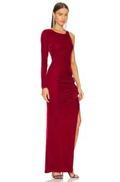 Edith Gown Crimson Red -Camila coelho || FREE PEOPLE || Bardot Sales LOVF WD3603 V2
