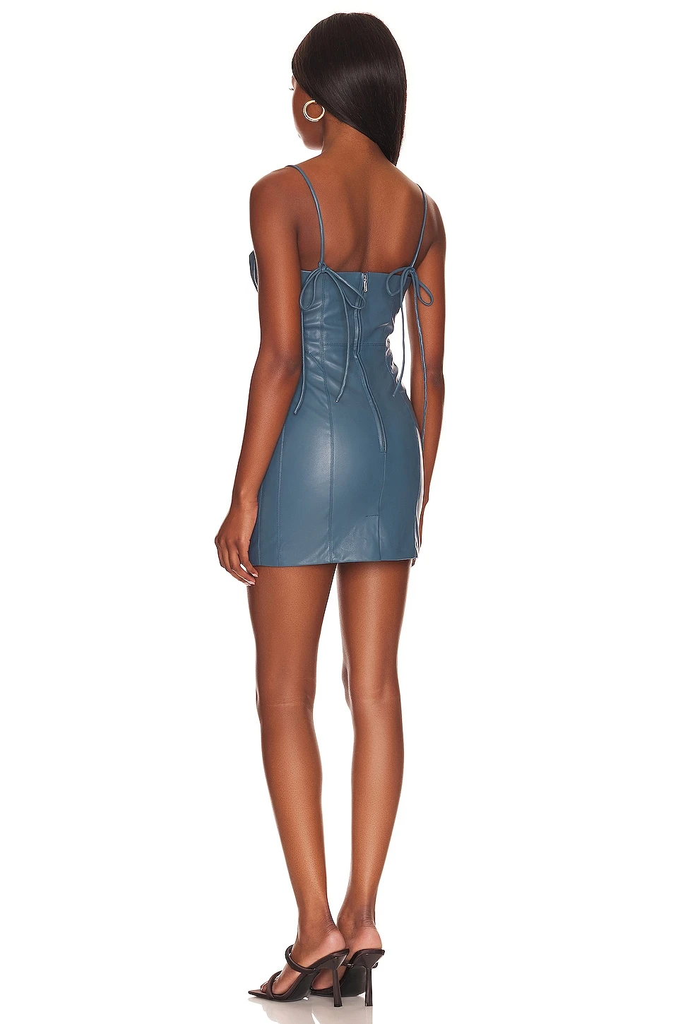 Cherie Mini Dress Sea Blue 5 Cherie Mini Dress Sea Blue - Image 3