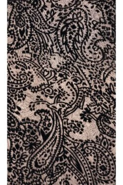 Odette Velvet Burnout Mini Dress Black & Cream -Camila coelho || FREE PEOPLE || Bardot Sales LPAR WD722 V4