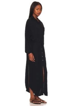 Logan Midi Dress Black -Camila coelho || FREE PEOPLE || Bardot Sales LSPA WD290 V3