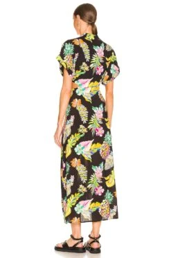 Mai Tai Might I Dress Black Tropi Cali -Camila coelho || FREE PEOPLE || Bardot Sales LSPB WD47 V3