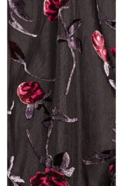 Ava Deep V Dress Black Floral -Camila coelho || FREE PEOPLE || Bardot Sales MALR WD1033 V4