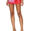 Micro Mini Skirt Rouge Mudd -Camila coelho || FREE PEOPLE || Bardot Sales MAOU WQ44 V1