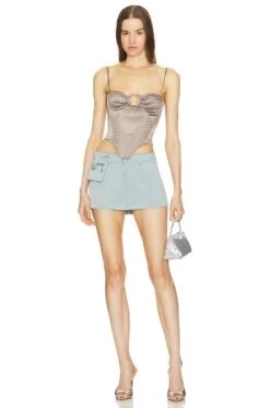 Mac Mini Skirt Arona -Camila coelho || FREE PEOPLE || Bardot Sales MAOU WQ48 V4