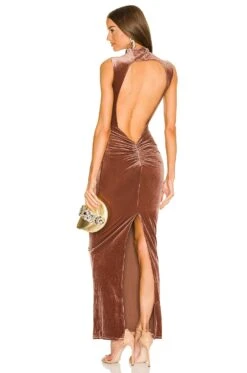 X REVOLVE Mott Maxi Dress Nude -Camila coelho || FREE PEOPLE || Bardot Sales MELR WD440 V1 1