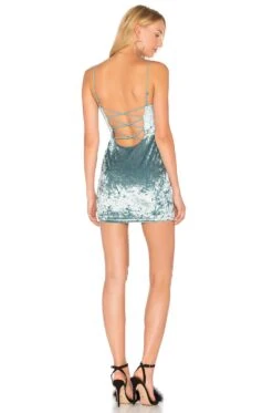 X REVOLVE Brooke Dress Baby Blue