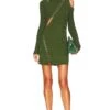 Aisha Mini Dress Olive -Camila coelho || FREE PEOPLE || Bardot Sales NHOX WD385 V1