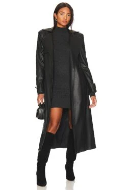 Kora Cashmere Dress Charcoal -Camila coelho || FREE PEOPLE || Bardot Sales ONEG WD29 V4