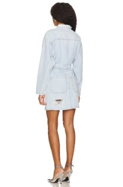 One Teaspoon VESTIDO OLIVIA Blue Latte -Camila coelho || FREE PEOPLE || Bardot Sales ONET WD135 V3