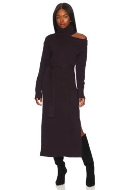 Paige Raundi Dress Black Cherry