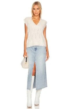 Alice High Rise Midi Skirt Brooklyn -Camila coelho || FREE PEOPLE || Bardot Sales PSTL WQ10 V4