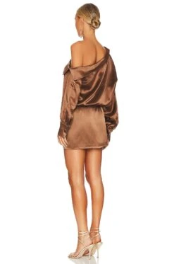 Elio Dress Cognac -Camila coelho || FREE PEOPLE || Bardot Sales ROFR WD413 V3