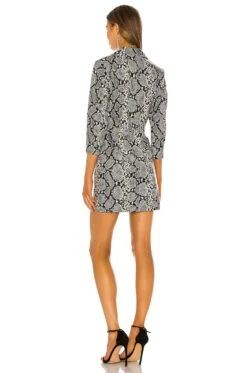 Willa Dress Silver Snakeskin -Camila coelho || FREE PEOPLE || Bardot Sales ROFR WD68 V3