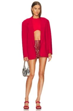 Aaliyah Skirt Red -Camila coelho || FREE PEOPLE || Bardot Sales ROFR WQ90 V4