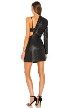 X REVOLVE Sabrina Cut Out Blazer Dress Black -Camila coelho || FREE PEOPLE || Bardot Sales RONR WD444 V4
