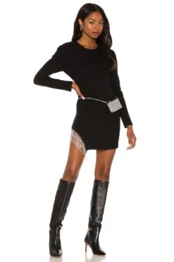 Lilley Mini Dress Black