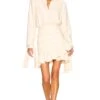 Shirt Neck Mini Dress Beige -Camila coelho || FREE PEOPLE || Bardot Sales SCIL WD9 V1